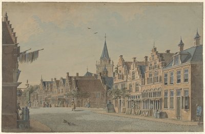 De visbrug in Woerden door Dirk Verrijk