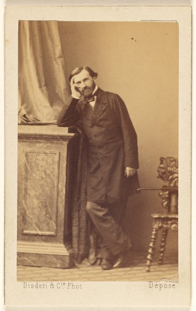 [Giuseppe Verdi]. door Disdéri and Cie.