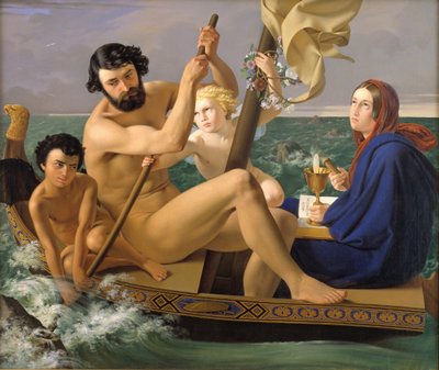 Volwassenheid. Uit de serie: De Vier Leeftijden van de Mens door Ditlev Conrad Blunck