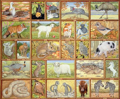Alfabetische Dieren door Ditz