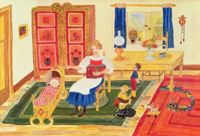 Moeder met Kinderen door Ditz