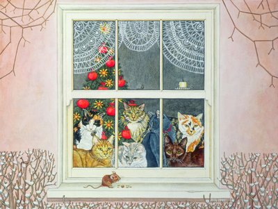 De kerst-muis door Ditz