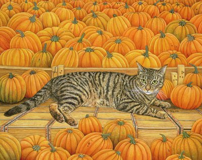 De Pompoen-Kat, 1995 door Ditz
