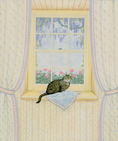 Wisteria Kat door Ditz
