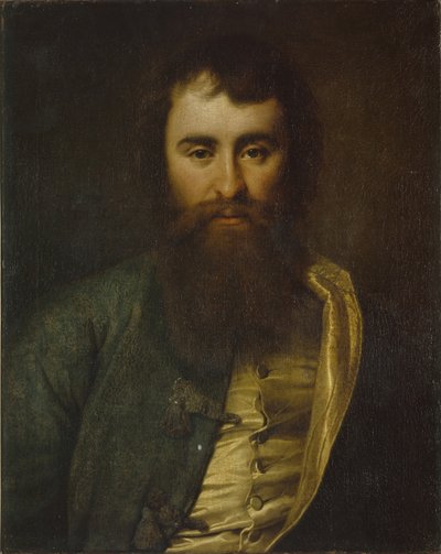 Portret van Andrei Ivanovich Borisov, 1788 door Dmitri Grigorievich Levitsky