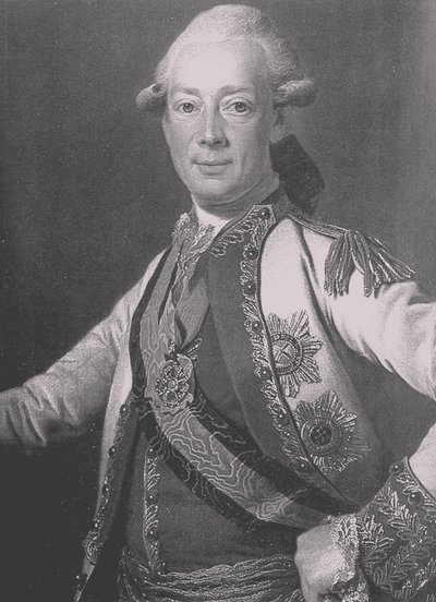 Portret van graaf Ivan Grigoryevich Chernyshyov door Dmitri Grigorievich Levitsky