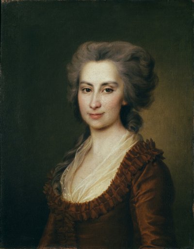 Portret van Gravin Praskovya Vorontsova 1749-1797, begin 1790s door Dmitri Grigorievich Levitsky