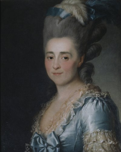 Portret van Natalia Ivanovna Melgunova, 1779 door Dmitri Grigorievich Levitsky