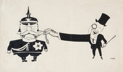 Kapitalisme en Duits militarisme zijn grote vrienden, 1920-1925 door Dmitriy Stakhievich Moor