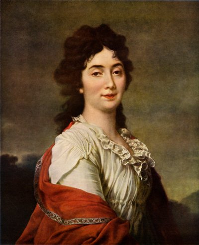 Portret van Anna Stepanovna Protosova door Dmitri Grigorievich Levitsky