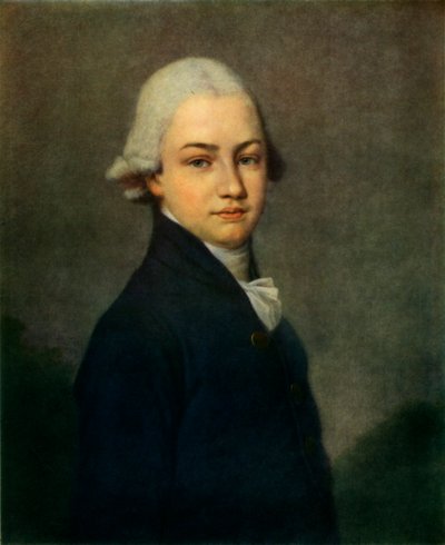 Portret van Graaf Santi, ca. 1780s door Dmitri Grigorievich Levitsky
