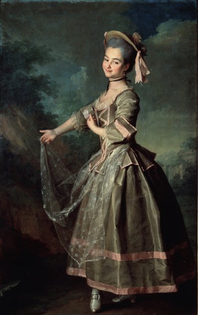 Portret van Yekaterina Nelidova, 1773 door Dmitri Grigorievich Levitsky