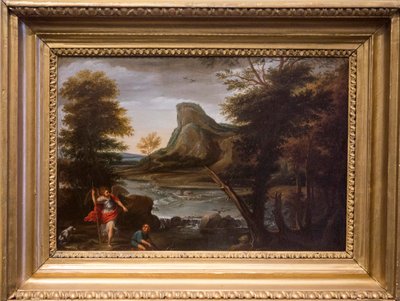 Tobiolo en de Engel, XVII eeuw door Domenichino