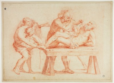 Geseling van Sint Andreas door Domenichino