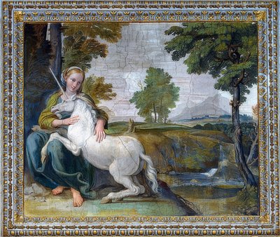 Maagd met een Eenhoorn. 1604-05 door Domenichino