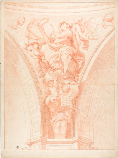 Sint Lucas door Domenichino