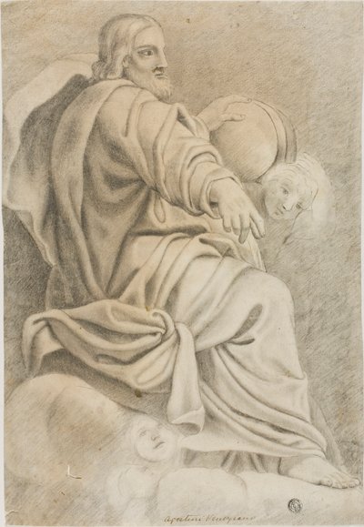 Zittende Christus door Domenichino