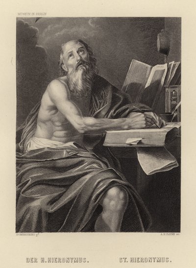 St. Hiëronymus door Domenichino