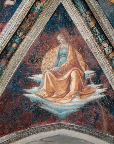 Een Sibylle, 1483-86 door Domenico Ghirlandaio