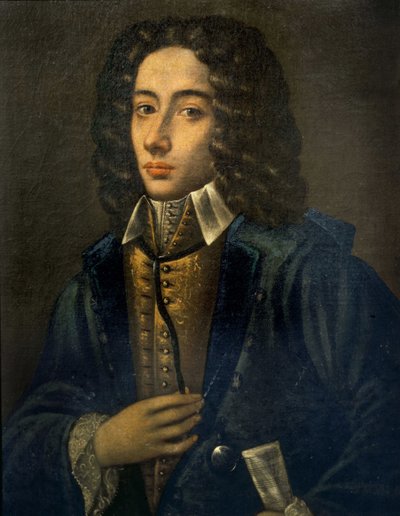Portret van Giovanni Battista Pergolesi (1710 - 1736) door Domenico Antonio Vaccaro