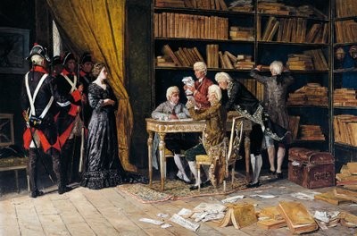 Zoeken in het huis van Eleonora Pimentel door Domenico Battaglia