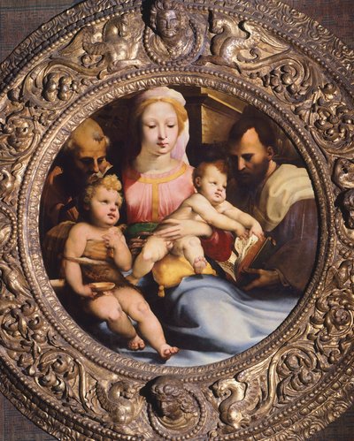 Heilige Familie door Domenico Beccafumi
