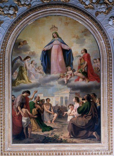 Onze-Lieve-Vrouw van Raccomandati door Domenico Caldara