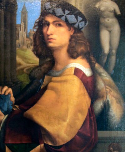 Portret van een man, Zelfportret, 1512 door Domenico Capriolo