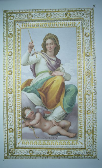 De allegorie van kuisheid door Domenico Cresti
