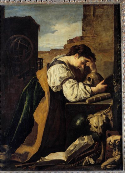 Melancholie door Domenico Feti