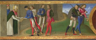 Legende van de heiligen Justus en Clement van Volterra, ca. 1479 door Domenico Ghirlandaio