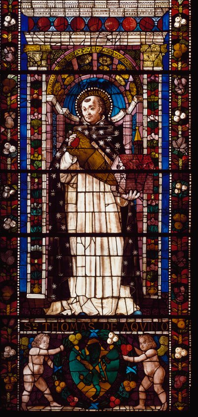 Afbeelding van Sint Thomas van Aquino door Domenico Ghirlandaio