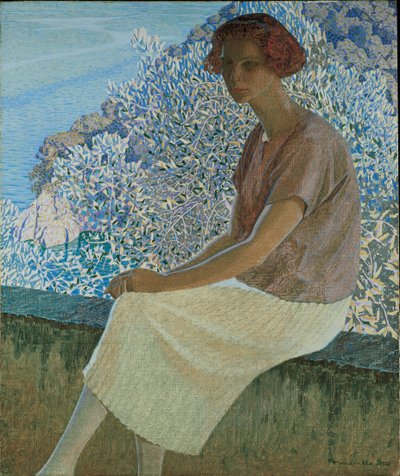 Portret van Alma Fidora, 1922 door Domenico Guerello