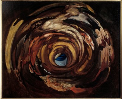 Anamorfose na De Kruisoprichting door Peter Paul Rubens door Domenico I Piola