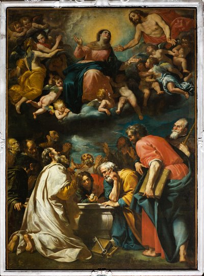 Hemelvaart van de Maagd door Domenico Il Sarzana Fiasella