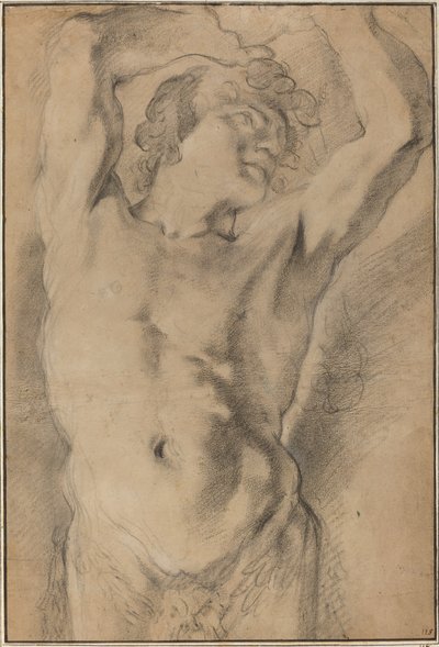 Een mannelijke herm door Domenico Maria Canuti