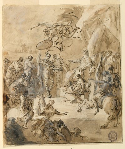Allegorisch onderwerp door Domenico Mondo