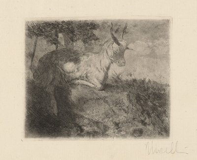 Het Kleine Geitje (La capretta) door Domenico Morelli