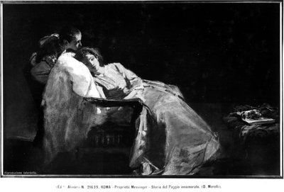 De Page Verliefd door Domenico Morelli