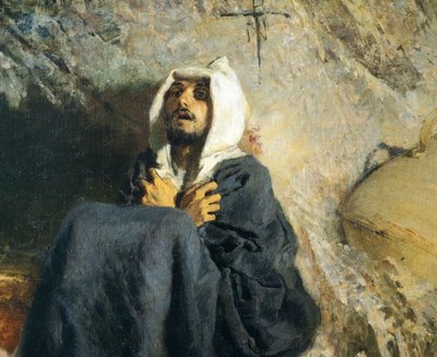De Verleiding van St. Antonius door Domenico Morelli