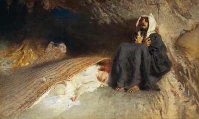De Verleiding van Sint Antonius door Domenico Morelli