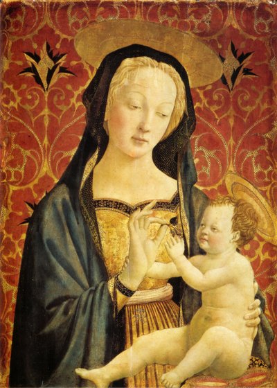 Madonna met kind door Domenico Veneziano
