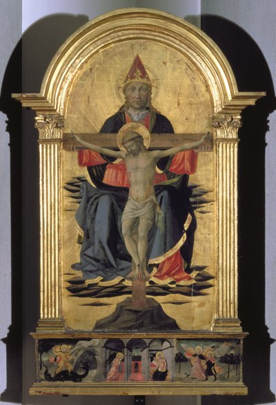 Heilige Drie-eenheid door Domenico di Michelino