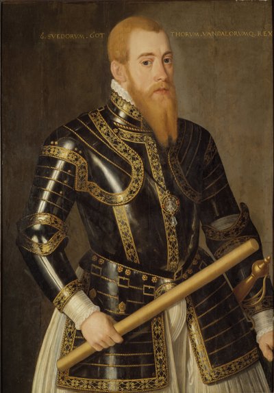 Eric XIV van Zweden - Portret van Koning Eric XIV van Zweden (1533-1577), door Verwilt, Domenicus door Domenicus Verwilt
