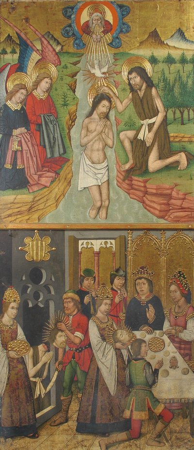 Paneel van Sint Jan Retabel, 1464-1507 door Domingo Ram
