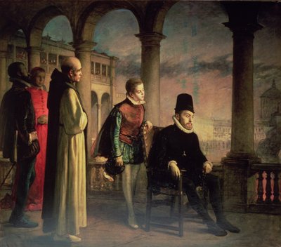 Filips II verklaart zijn geloof door Domingo Valdivieso