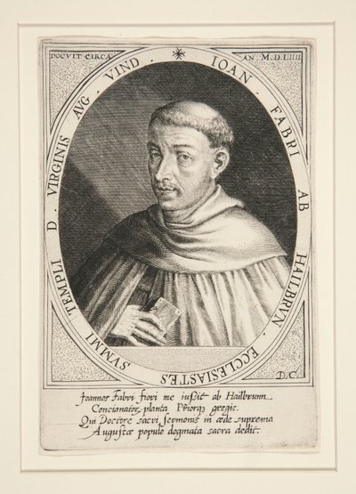 Johann Faber van Heilbrun door Dominicus Custos