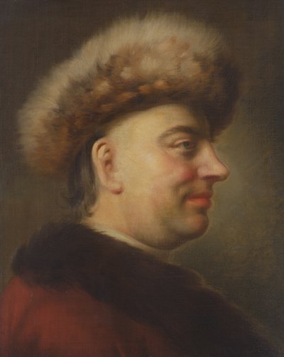 Portret van de Senator en Dichter, Barthold Heinrich Brockes (1680-1747) door Dominicus Van der Smissen