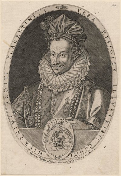 Jeronimo Scotto, voor 1615 door Dominicus or Custodis Custos