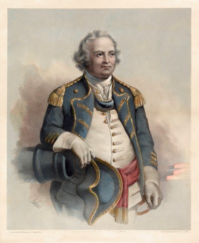 Generaal-majoor Israel Putnam door Dominique C. Fabronius